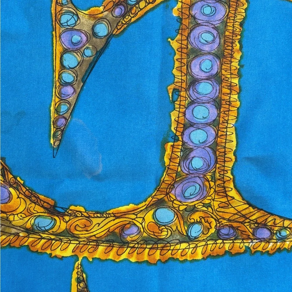 Christian Dior vintage silk scarf